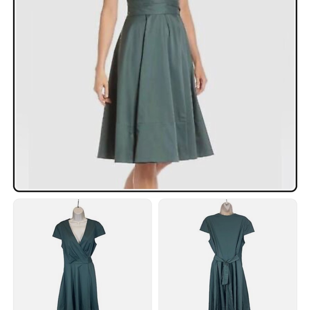 Elegant Green Midi Dress